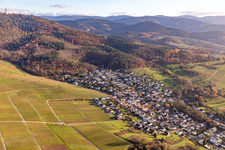 At the foot of the Fremersberg in Sinzheim in the state Baden-Wuerttemberg, Germany