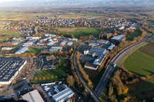 Industrial area Sand, Seer GmbH in the district Sand in Willstätt in the state Baden-Wuerttemberg, Germany