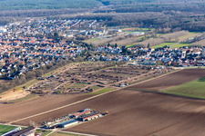 New development area K2 development in Kandel in the state Rhineland-Palatinate, Germany
