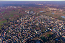Rülzheim in the state Rhineland-Palatinate, Germany