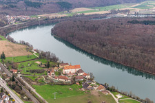 Beuggen Castle Church of St. Michael in Rheinfelden in the state Baden-Wuerttemberg, Germany