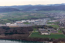 Riburg industrial area in Möhlin in the state Aargau, Switzerland