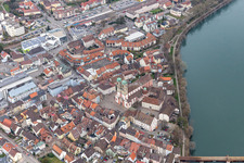 St. Fridolin Cathedral in Bad Säckingen in the state Baden-Wuerttemberg, Germany