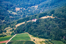 Slevogthof from the east in Leinsweiler in the state Rhineland-Palatinate, Germany