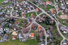 Todtmooser Straße in the district Rippolingen in Bad Säckingen in the state Baden-Wuerttemberg, Germany