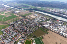 District Herten in Rheinfelden in the state Baden-Wuerttemberg, Germany