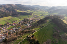 Kinzigtal campsite in Steinach in the state Baden-Wuerttemberg, Germany
