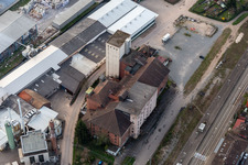 Oblique view of Gengenbach in the state Baden-Wuerttemberg, Germany