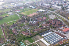 Buildings of the Youth Home CJD Jugenddorf Offenburg - Saegeteich in Offenburg in the state Baden-Wuerttemberg, Germany
