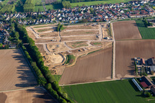 Development of the K2 Am Höhenweg building area in Kandel in the state Rhineland-Palatinate, Germany