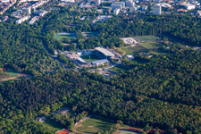 Reconstruction of the KSC Wildparkstadion in the district Innenstadt-Ost in Karlsruhe in the state Baden-Wuerttemberg, Germany
