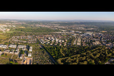 District Oststadt in the city Karlsruhe in the state Baden-Wuerttemberg, Germany