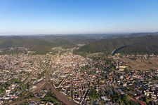 Gleisdreieck and Speyerbachtal in Neustadt an der Weinstraße in the state Rhineland-Palatinate, Germany