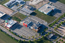 Building of the cinema - movie theater Cineplex Neustadt in Neustadt an der Weinstrasse in the state Rhineland-Palatinate, Germany