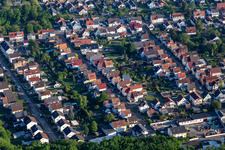 Oblique view of Kandel in the state Rhineland-Palatinate, Germany