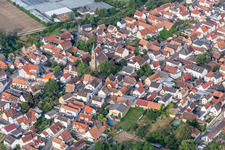 Protestant Church Sondernheim in the district Sondernheim in Germersheim in the state Rhineland-Palatinate, Germany