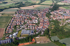 Kuhardt in the state Rhineland-Palatinate, Germany from above