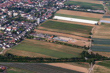 Kandel in the state Rhineland-Palatinate, Germany out of the air