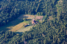 Wingen in the state Bas-Rhin, France out of the air