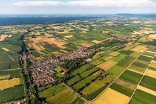 Oblique view of Winden in the state Rhineland-Palatinate, Germany