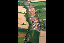 Oblique view of Vollmersweiler in the state Rhineland-Palatinate, Germany