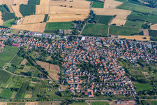 Oblique view of Steinfeld in the state Rhineland-Palatinate, Germany