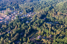 Ludwigswinkel in the state Rhineland-Palatinate, Germany out of the air