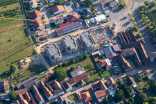 New building in the district Schweigen in Schweigen-Rechtenbach in the state Rhineland-Palatinate, Germany