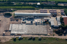 Kugelmann Biogemüse New production hall in Kandel in the state Rhineland-Palatinate, Germany