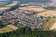 View from the northeast in Kuhardt in the state Rhineland-Palatinate, Germany