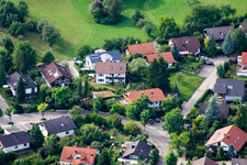 Ehbühl, Kirchhalde in Herrenberg in the state Baden-Wuerttemberg, Germany out of the air