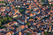 Church building " Pfarrkirche St. Michael " in Rheinzabern in the state Rhineland-Palatinate, Germany