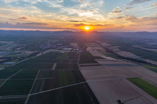 New bypass in Impflingen in the state Rhineland-Palatinate, Germany