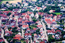 Village view in the district Gueltstein in Herrenberg in the state Baden-Wurttemberg