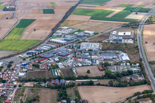 Industrial Area North in Rülzheim in the state Rhineland-Palatinate, Germany