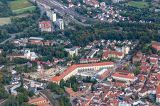 Former Stenel Barracks in Germersheim in the state Rhineland-Palatinate, Germany