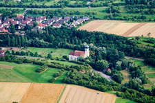 Chapel of St. Stephen in the district Poltringen in Ammerbuch in the state Baden-Wuerttemberg, Germany