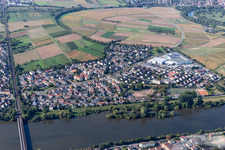 Building and production halls on the premises of the bakery BAeKO Sued-West Baecker- and Konditorengenossenschaft eG in Edingen-Neckarhausen in the state Baden-Wuerttemberg, Germany