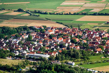 St. Briccius Church in the district Wurmlingen in Rottenburg am Neckar in the state Baden-Wuerttemberg, Germany