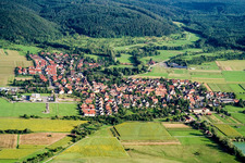 From the north in the district Bühl in Tübingen in the state Baden-Wuerttemberg, Germany
