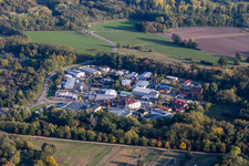 Mittelwegring commercial area in Jockgrim in the state Rhineland-Palatinate, Germany