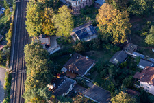 Jockgrim in the state Rhineland-Palatinate, Germany viewn from the air