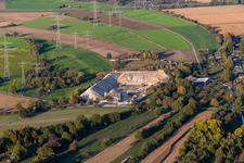 Head path in the district Eggenstein in Eggenstein-Leopoldshafen in the state Baden-Wuerttemberg, Germany