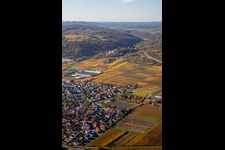 District Sausenheim in Grünstadt in the state Rhineland-Palatinate, Germany
