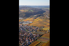 Building and production halls on the premises of Wellpappenfabrik GmbH in the district Sausenheim in Gruenstadt in the state Rhineland-Palatinate, Germany