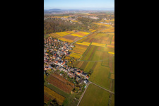 Battenberg in the state Rhineland-Palatinate, Germany out of the air