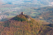 Trifels Castle Ruins in Annweiler am Trifels in the state Rhineland-Palatinate, Germany