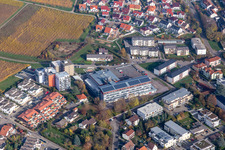 Hospital grounds of the Clinic Klinikum Landau - Suedliche Weinstrasse GmbH in Bad Bergzabern in the state Rhineland-Palatinate, Germany