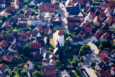 Barbara Church in the district Ellmendingen in Keltern in the state Baden-Wuerttemberg, Germany