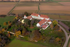 Workshop for hidden talents in Schweighofen in the state Rhineland-Palatinate, Germany from above